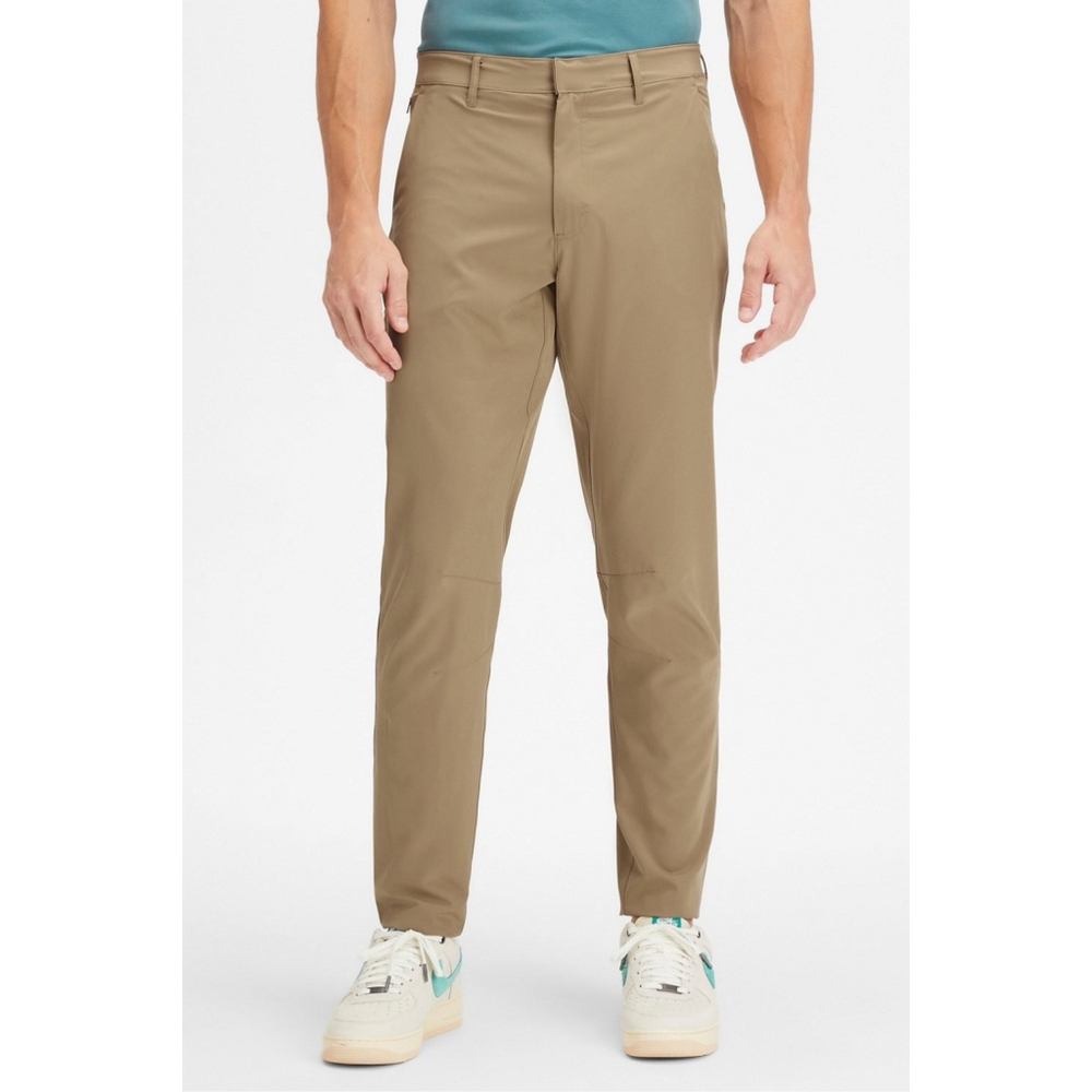 NWT Fabletics The Only Pant Mens 31X32 Beige Classic Fit Performance Stretch